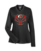Fallbrook HS Girls Basketball Full Ball - Womens Performance Longsleeve