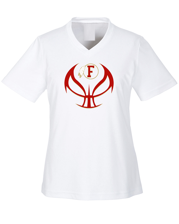 Fallbrook HS Girls Basketball Full Ball - Womens Performance Shirt