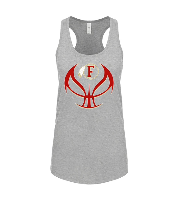 Fallbrook HS Girls Basketball Full Ball - Womens Tank Top