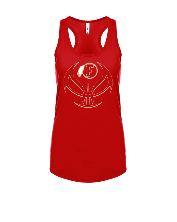 Fallbrook HS Girls Basketball Full Ball - Womens Tank Top