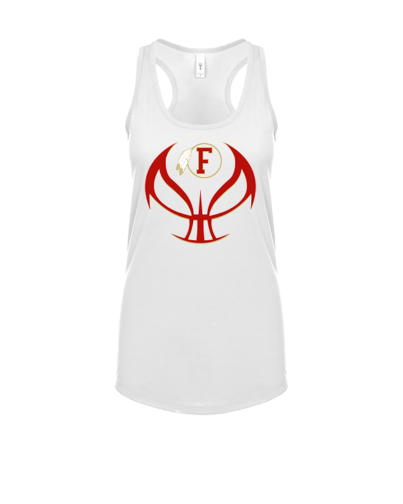 Fallbrook HS Girls Basketball Full Ball - Womens Tank Top