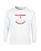 Fallbrook HS Girls Basketball Outline - Cotton Longsleeve
