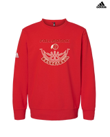Fallbrook HS Girls Basketball Outline - Mens Adidas Crewneck