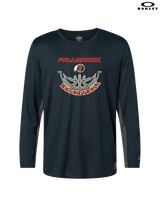 Fallbrook HS Girls Basketball Outline - Mens Oakley Longsleeve