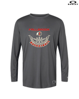 Fallbrook HS Girls Basketball Outline - Mens Oakley Longsleeve