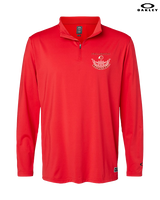 Fallbrook HS Girls Basketball Outline - Mens Oakley Quarter Zip