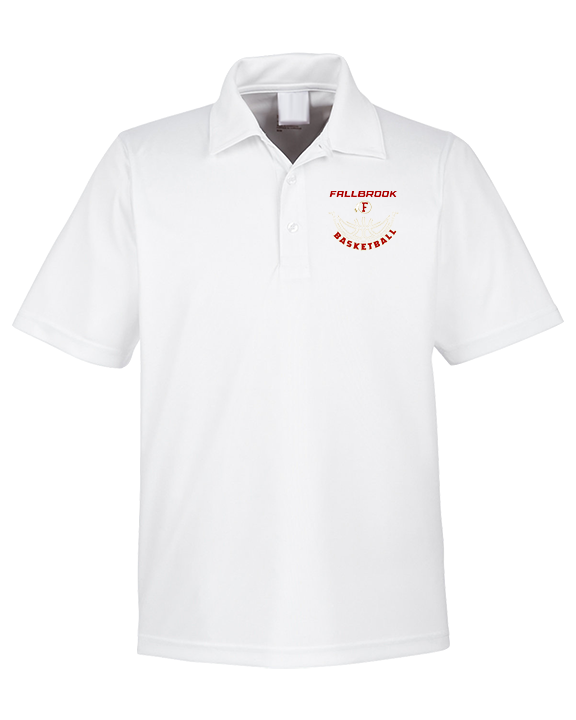 Fallbrook HS Girls Basketball Outline - Mens Polo