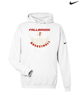 Fallbrook HS Girls Basketball Outline - Nike Club Fleece Hoodie