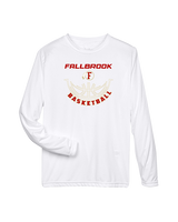 Fallbrook HS Girls Basketball Outline - Performance Longsleeve