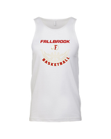 Fallbrook HS Girls Basketball Outline - Tank Top