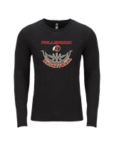 Fallbrook HS Girls Basketball Outline - Tri-Blend Long Sleeve