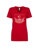 Fallbrook HS Girls Basketball Outline - Womens Vneck