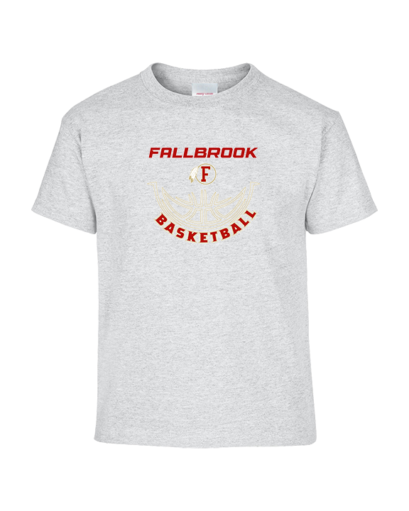 Fallbrook HS Girls Basketball Outline - Youth Shirt