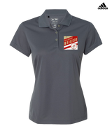 Fallbrook HS Girls Basketball Square - Adidas Womens Polo