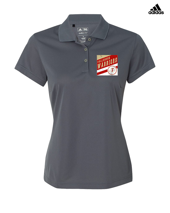 Fallbrook HS Girls Basketball Square - Adidas Womens Polo