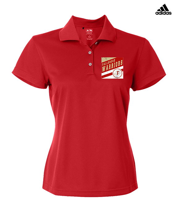 Fallbrook HS Girls Basketball Square - Adidas Womens Polo