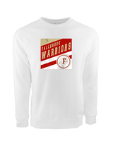 Fallbrook HS Girls Basketball Square - Crewneck Sweatshirt