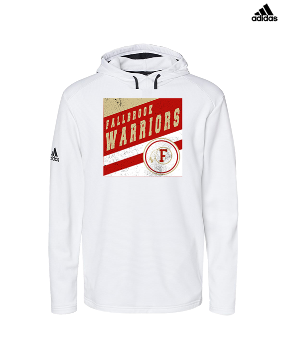 Fallbrook HS Girls Basketball Square - Mens Adidas Hoodie