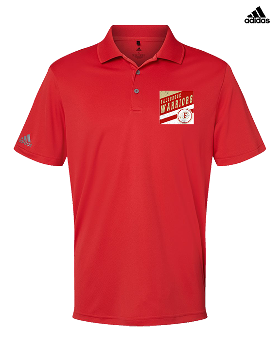 Fallbrook HS Girls Basketball Square - Mens Adidas Polo
