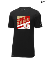 Fallbrook HS Girls Basketball Square - Mens Nike Cotton Poly Tee