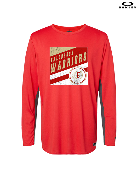 Fallbrook HS Girls Basketball Square - Mens Oakley Longsleeve