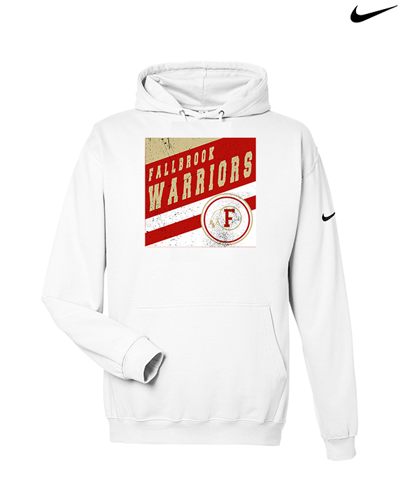 Fallbrook HS Girls Basketball Square - Nike Club Fleece Hoodie