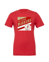 Fallbrook HS Girls Basketball Square - Tri-Blend Shirt