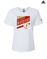 Fallbrook HS Girls Basketball Square - Womens Adidas Performance Shirt