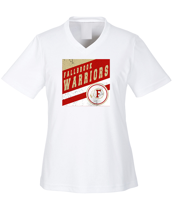 Fallbrook HS Girls Basketball Square - Womens Performance Shirt
