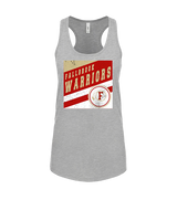 Fallbrook HS Girls Basketball Square - Womens Tank Top