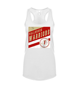Fallbrook HS Girls Basketball Square - Womens Tank Top