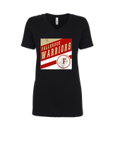 Fallbrook HS Girls Basketball Square - Womens Vneck