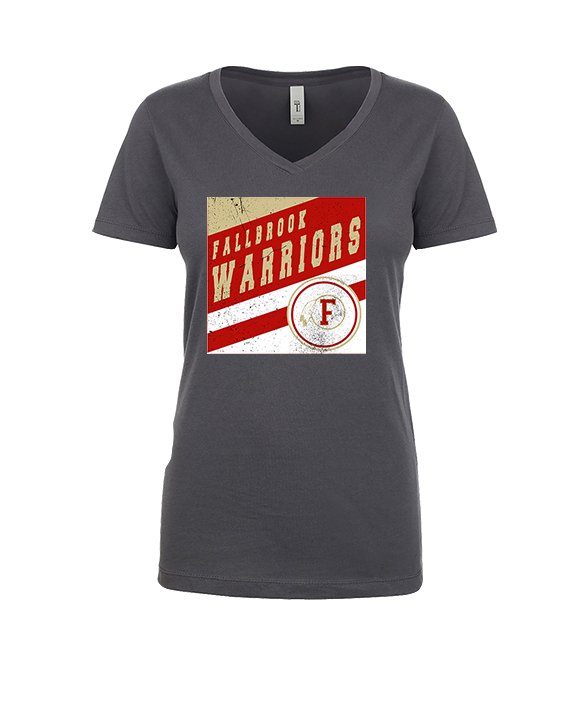 Fallbrook HS Girls Basketball Square - Womens Vneck