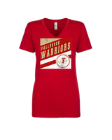 Fallbrook HS Girls Basketball Square - Womens Vneck