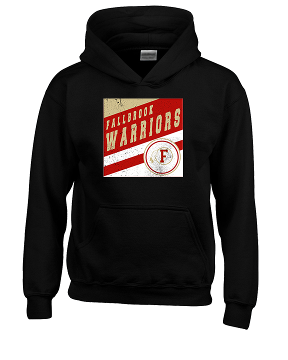 Fallbrook HS Girls Basketball Square - Youth Hoodie