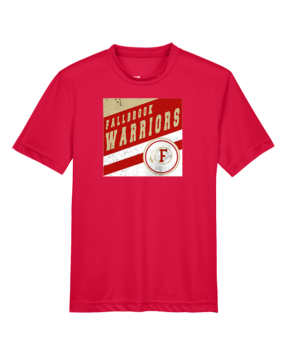 Fallbrook HS Girls Basketball Square - Youth Performance Shirt