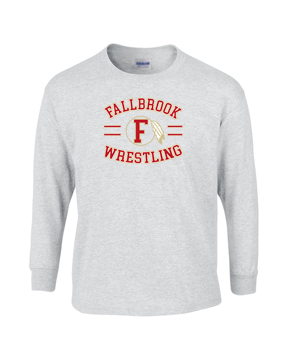 Fallbrook HS Wrestling Curve - Cotton Longsleeve