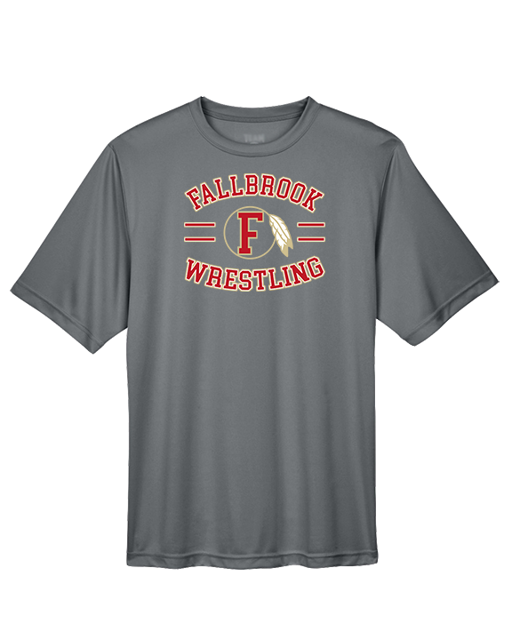 Fallbrook HS Wrestling Curve - Performance Shirt