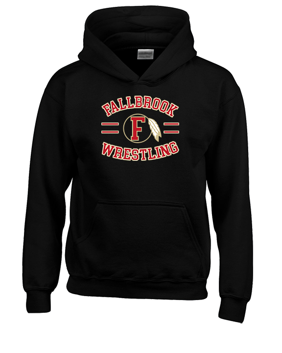 Fallbrook HS Wrestling Curve - Youth Hoodie