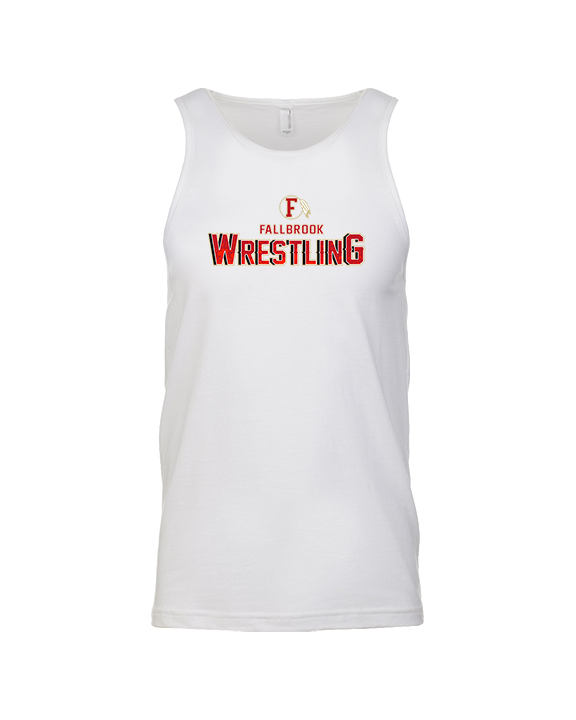 Fallbrook HS Wrestling Logo - Tank Top
