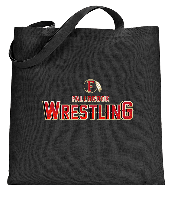 Fallbrook HS Wrestling Logo - Tote