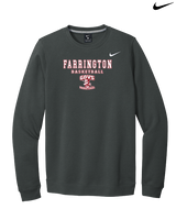 Farrington HS Basketball Block - Mens Nike Crewneck