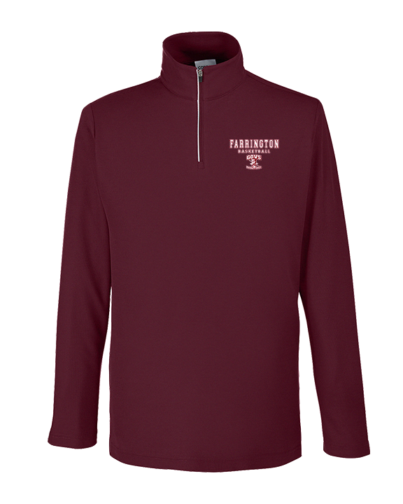 Farrington HS Basketball Block - Mens Quarter Zip
