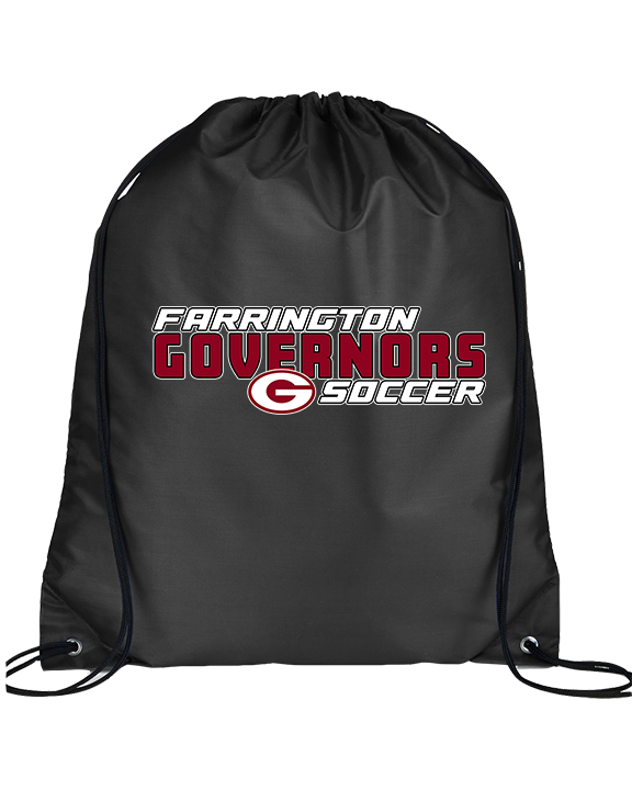 Farrington HS Girls Soccer Bold - Drawstring Bag