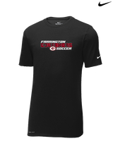 Farrington HS Girls Soccer Bold - Mens Nike Cotton Poly Tee
