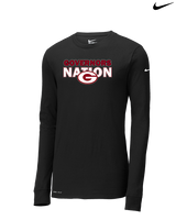 Farrington HS Girls Soccer Nation - Mens Nike Longsleeve