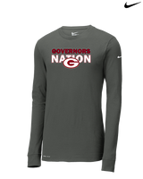 Farrington HS Girls Soccer Nation - Mens Nike Longsleeve