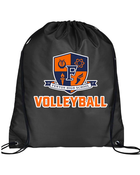 Fenton HS Boys Volleyball Additional Volleyball - Drawstring Bag