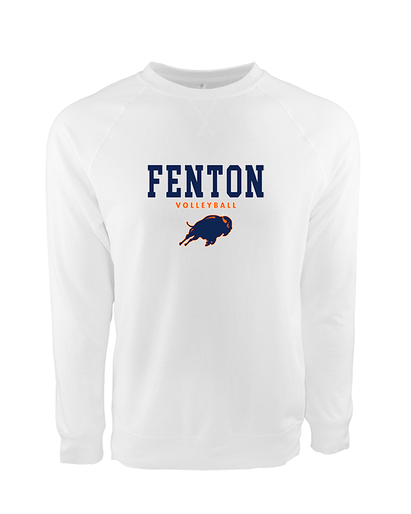 Fenton HS Boys Volleyball Block - Crewneck Sweatshirt
