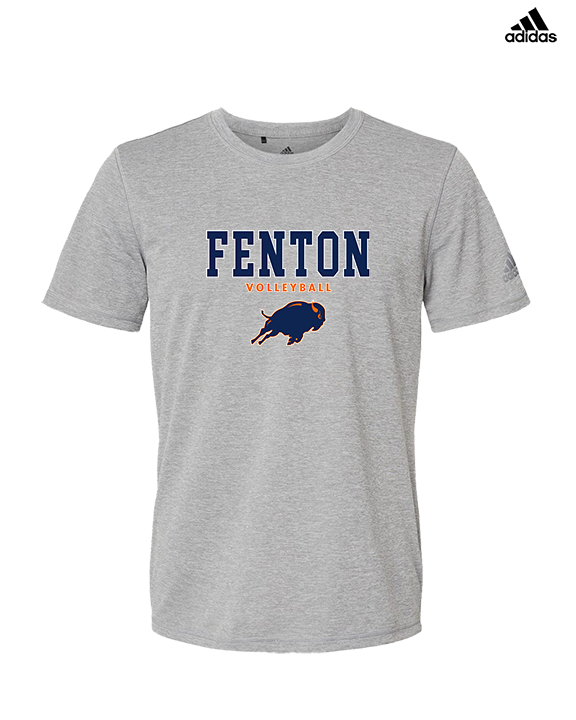 Fenton HS Boys Volleyball Block - Mens Adidas Performance Shirt